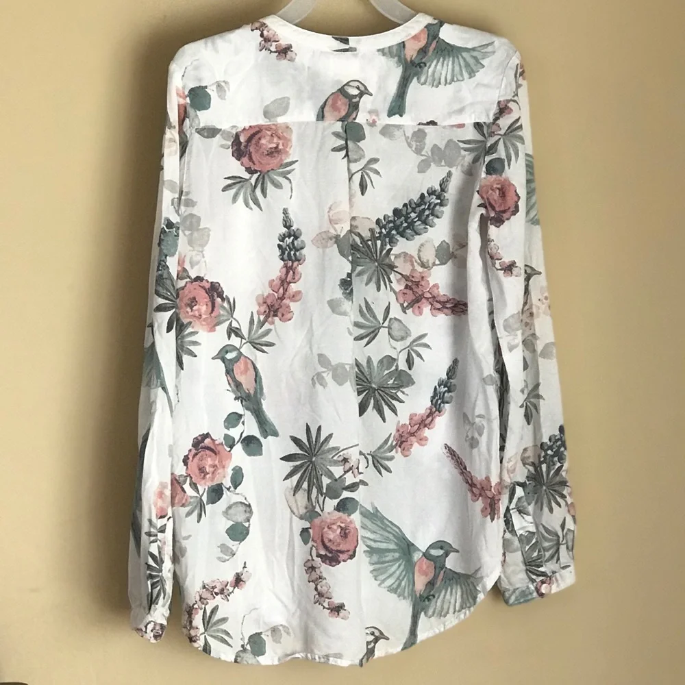 H&M L.O.G.G. Youth 11-12 Long sleeve Tunic Blouse - Picture 2 of 6